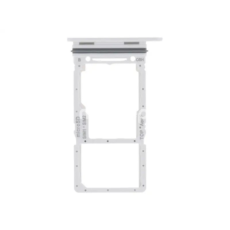 Dual Sim Card Holder White Samsung SM-A266 A26 5G
