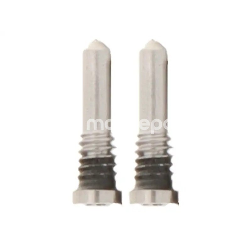 Pair Bottom Screws White iPhone Air