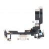 Charging Connector Flex Cable White iPhone 14 (A)