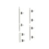 Kit External Keys Silver iPhone 17 Pro - 17 Pro Max (4 Pcs)