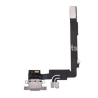 Charging Connector White Titanium Flex Cable iPhone 16 Pro Max (PULLED)