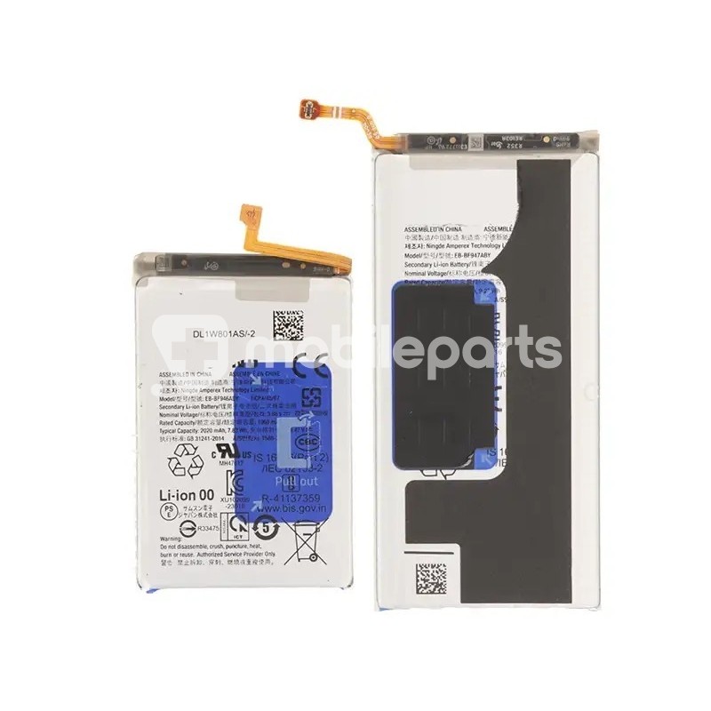 Batteries Pair EB-BF946ABY - EB-BF947ABY Samsung SM-F946 Fold 5 (No Logo)