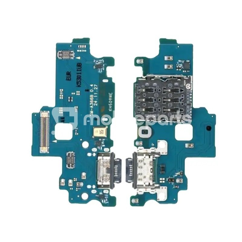 Charging Connector + Board Samsung SM-A366 A36 5G (Ori)