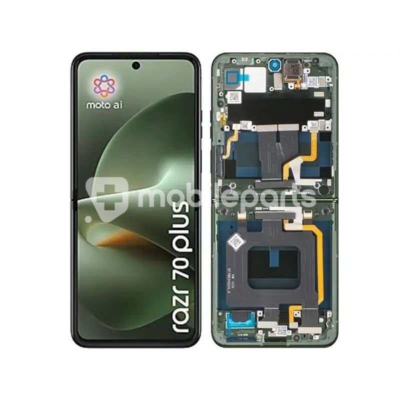 Display Touch + Frame Pantone Mountain View Moto Razr 70+ (Ori)