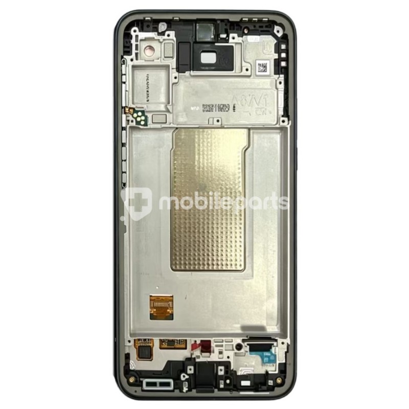 Display Touch Screen + Frame Charcoal Samsung SM-A376 A37 Ori
