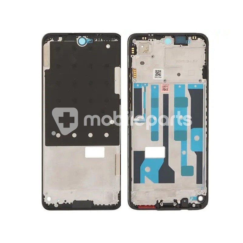 LCD Frame Black + Power Flex Realme C75 4G