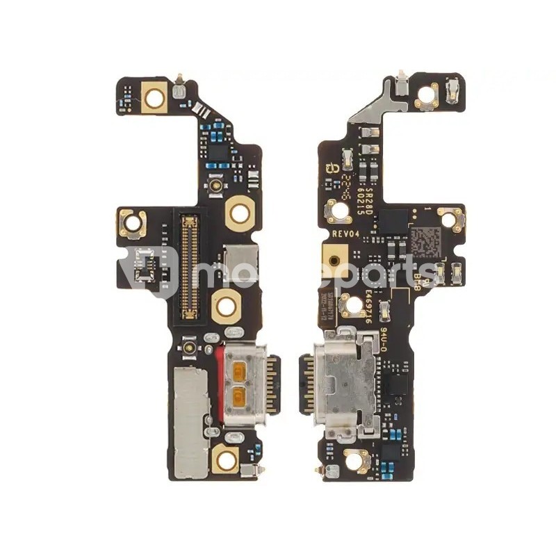 Charging Connector + Board Moto Razr 40 Ultra (PULLED)