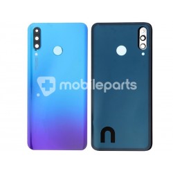 Rear Cover Blue + Camera Lens Huawei P30 Lite 48 MPX No Logo