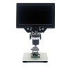 G1200 12MP Digital Microscope 7'' display with stand