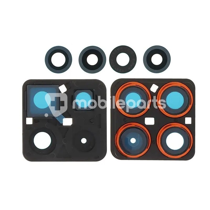 Rear Camera Lens + Frame Orange Moto Edge 70