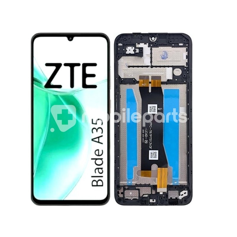 Display Touch + Frame Black ZTE Blade A35 (IPS)