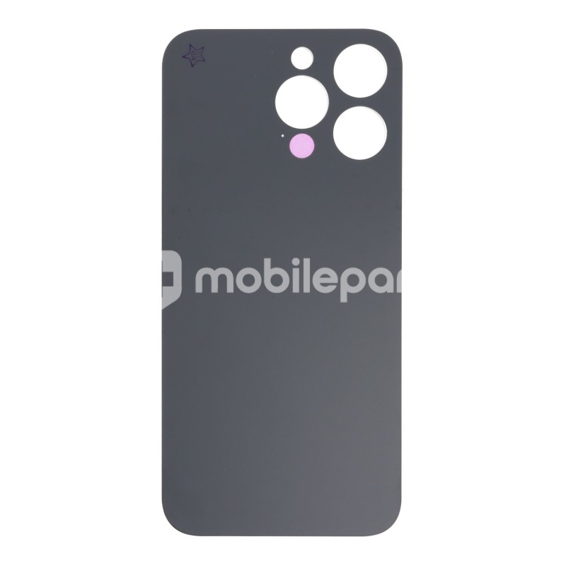 Rear Cover Black Titanium iPhone 15 Pro Max No Logo