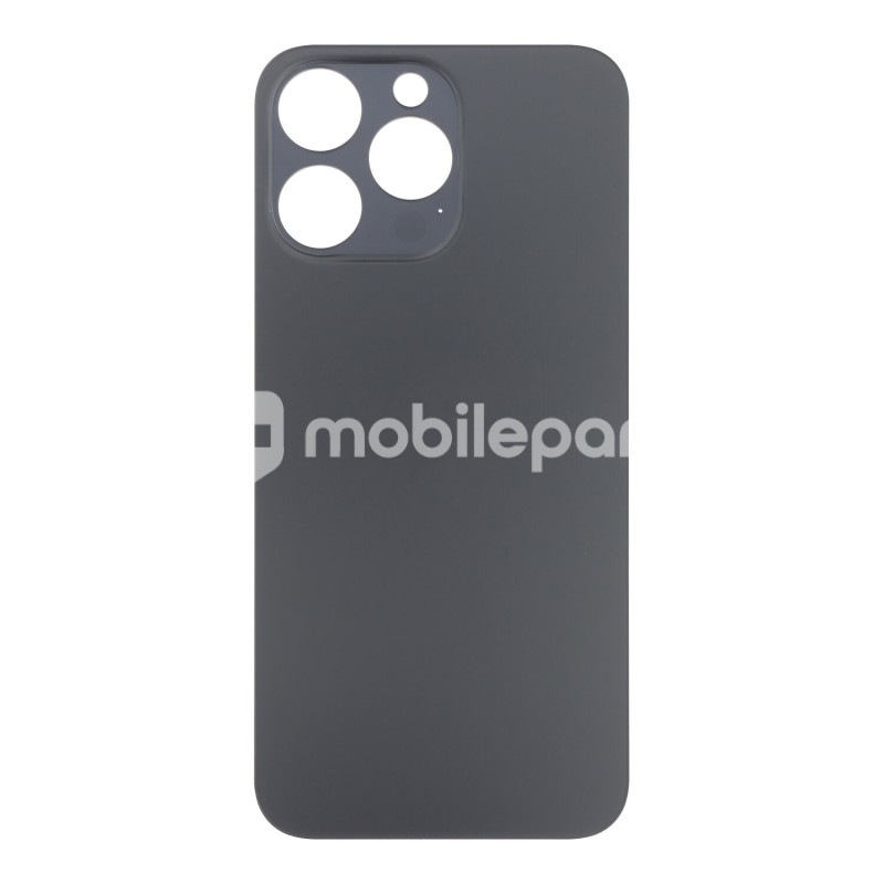 Rear Cover Black Titanium iPhone 15 Pro Max No Logo