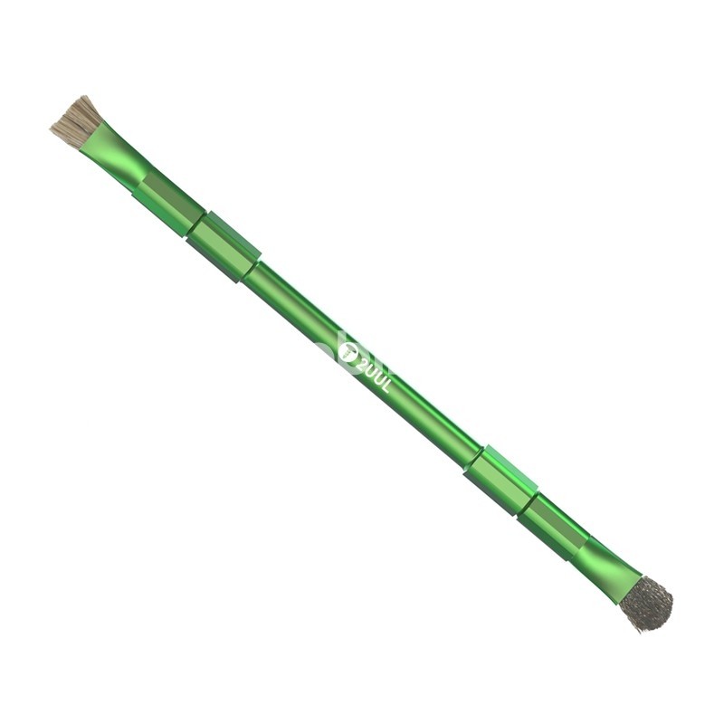 2UUL CL15 Hard Brush + Steel Wire Brush Dual-Ended Cleaning Brush