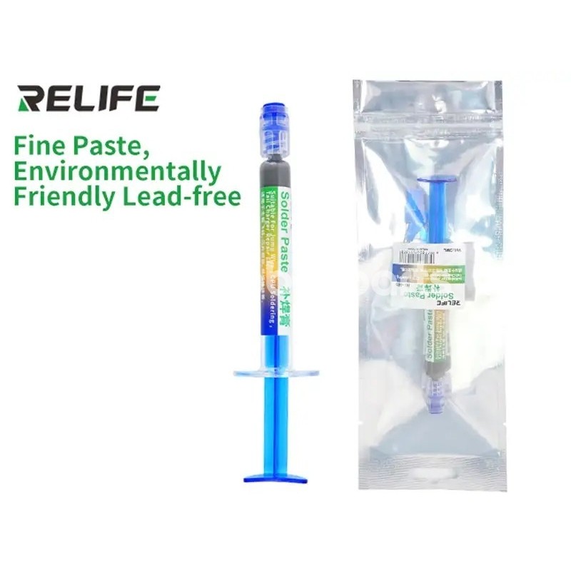 Relife RL-405 Pasta Saldante Siringa 138°C Lead-Free (10g)