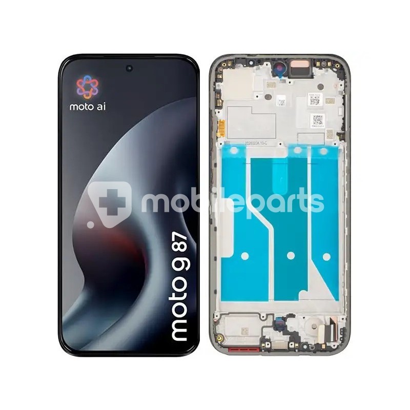 Display Touch + Frame Black Moto G87 (Ori)