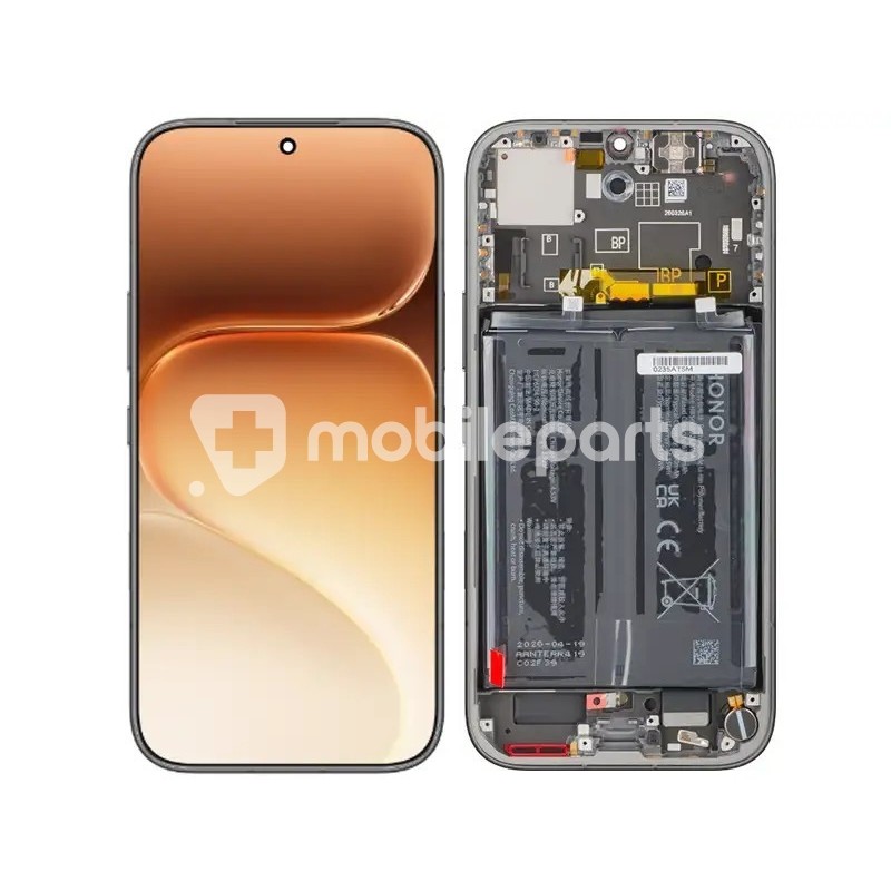 LCD + Battery + Frame Black Honor 600 (Ori)
