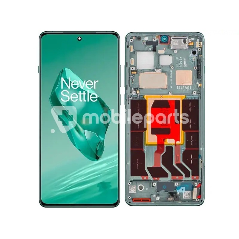 Display Touchscreen + Frame Flowy Emerald OnePlus 12 (Ori)