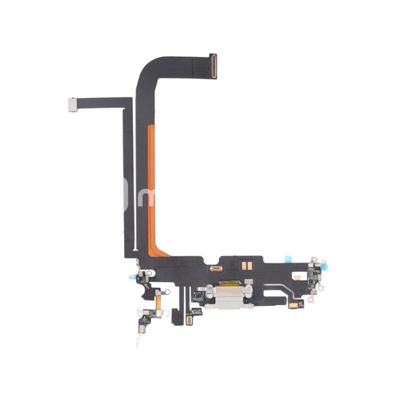 Charging Connector White Flex Cable iPhone 13 Pro Max (Premium)