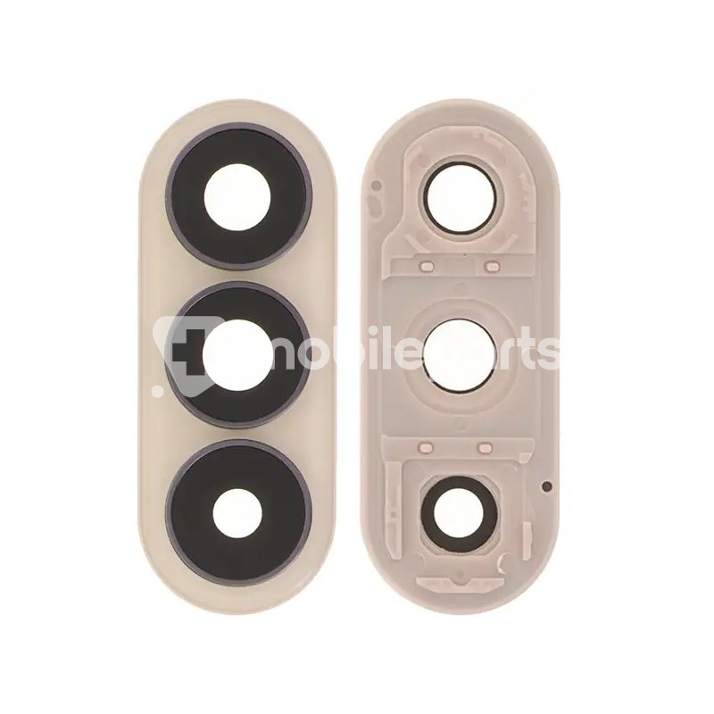 Rear Camera Lenses + Frame Pink Gold Samsung SM-S942 S26