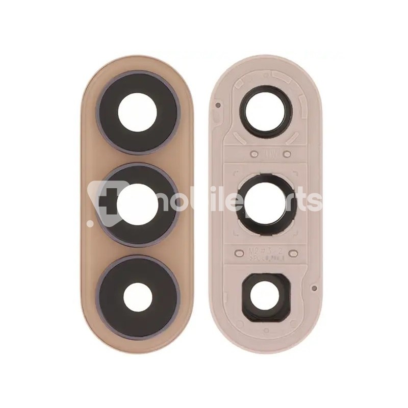 Rear Camera Lenses + Frame Pink Gold Samsung SM-S947 S26+