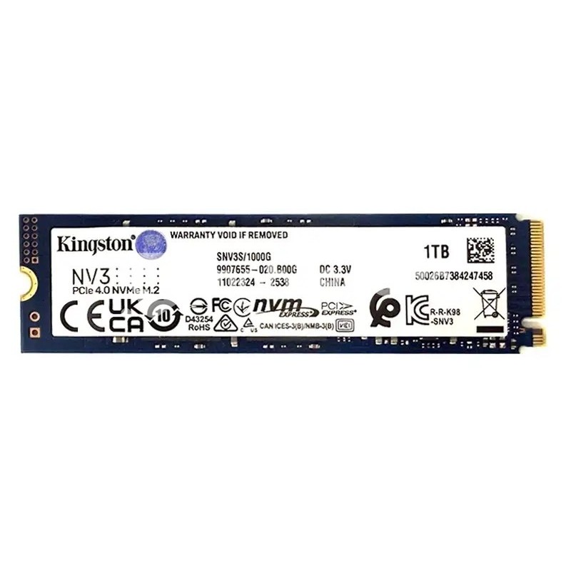 Kingston NV3 M.2 NVMe PCIe 4.0 3D NAND 1TB