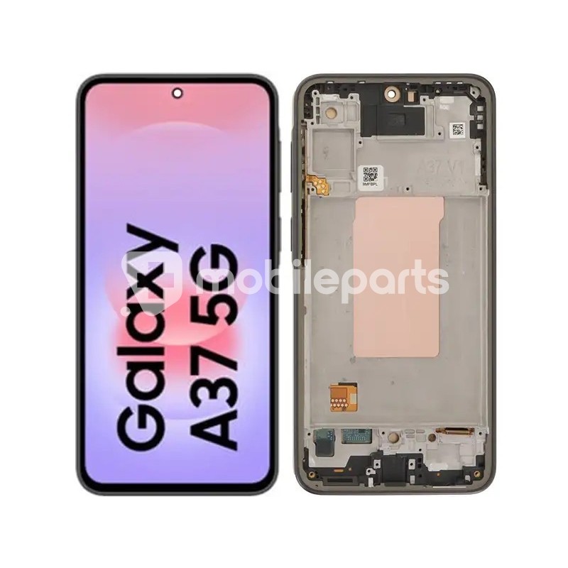 Display Touch + Frame Black Samsung SM-A376 A37 (TFT)