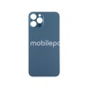 Rear Cover Blue iPhone 12 Pro Max Big Hole (No Logo)