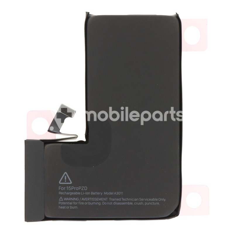 Battery iPhone 15 Pro (Diagnosable High Capacity 3420mAh) No Logo