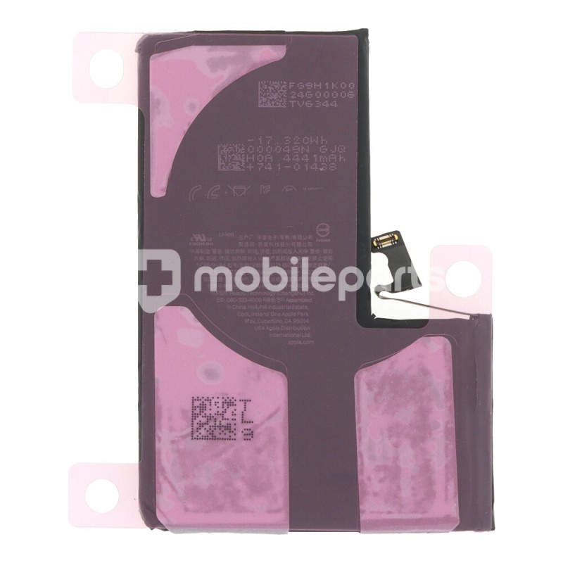 Battery iPhone 15 Pro Max (Diagnosable Standar Capacity 3121mAh) No Logo