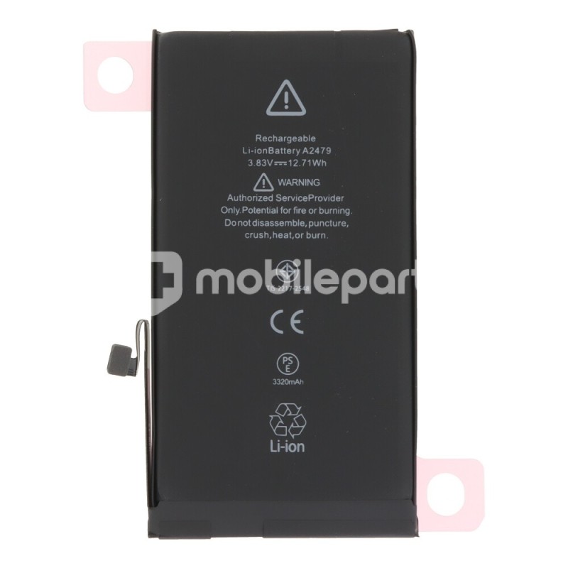 Battery iPhone 12 - 12 Pro (Diagnosable High Capacity 3121mAh) No Logo