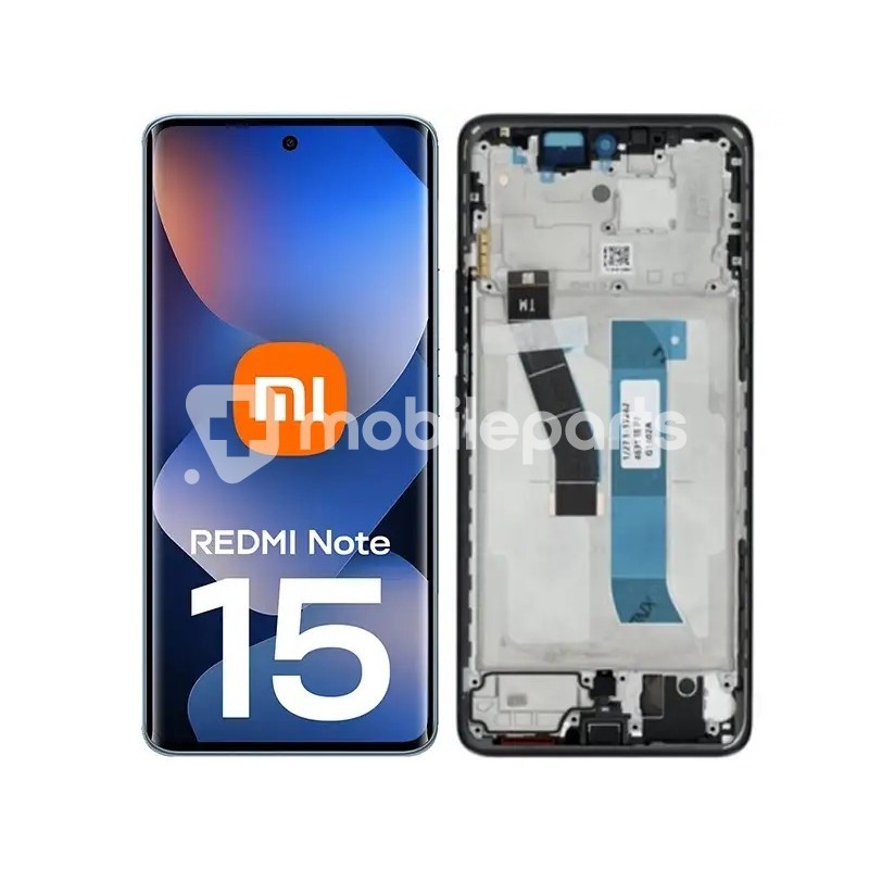 Display Touch + Frame Black Xiaomi Redmi Note 15 4G Ori