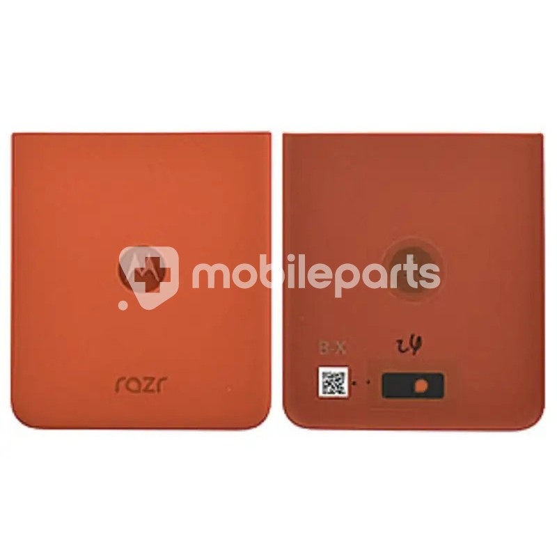 Back Cover Orange Moto Razr 50 (Ori)