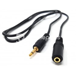 Extension Cable 3.5mm Jack Audio Male to Female 1.5m