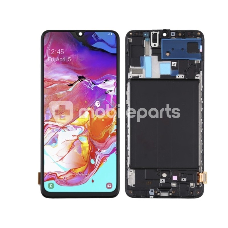 Display Touch + Frame Black Samsung SM-A705 A70 (TFT)