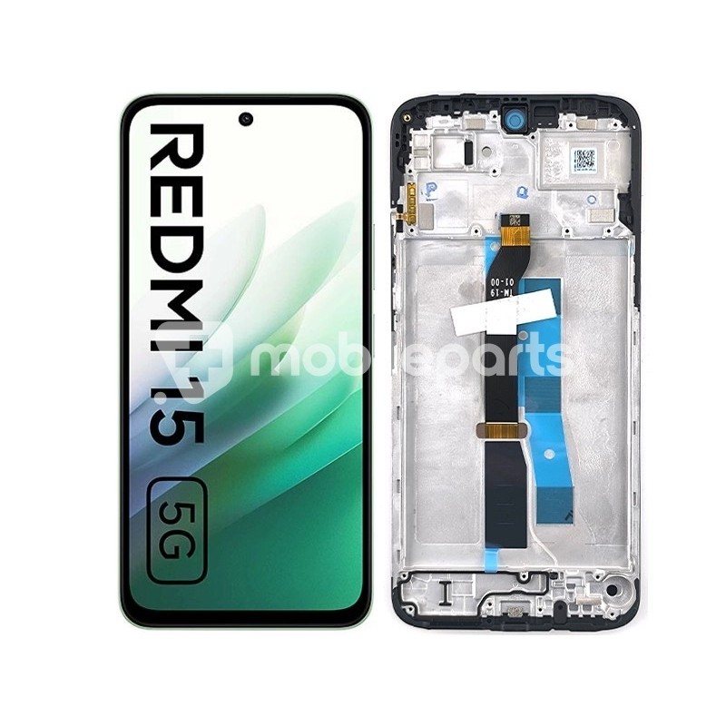 Display Touch + Frame Black Xiaomi Redmi 15 5G (Ori)