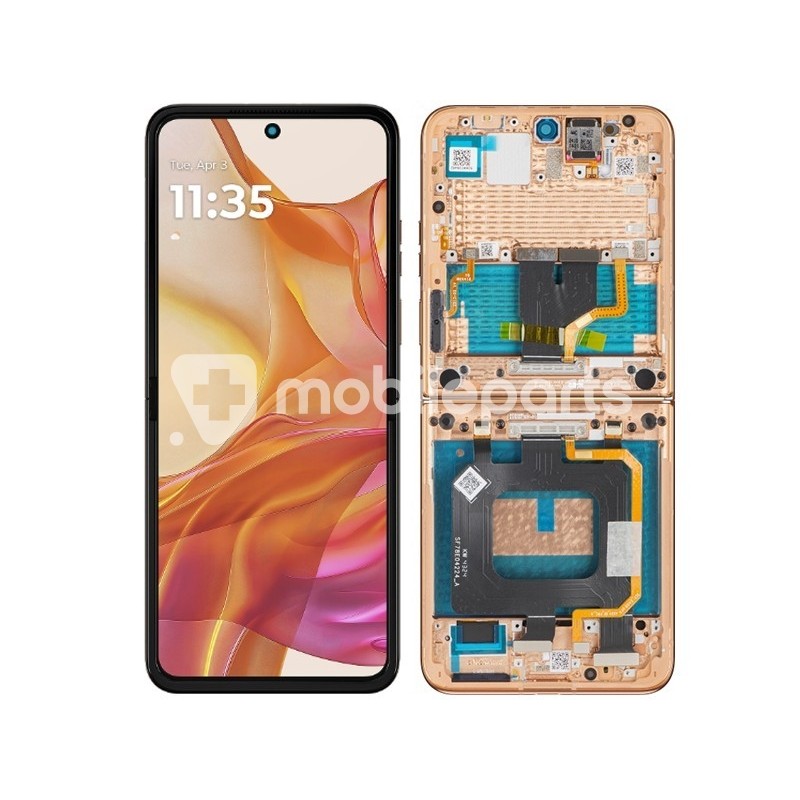 Display Touch and Frame Mocha Mousse Moto 50 Ultra (Ori)