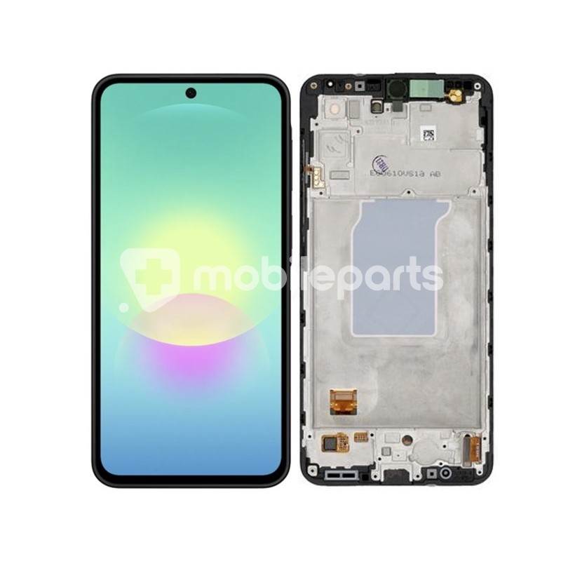 Display Touch + Frame Black Samsung SM-A276 A27 (Ori)