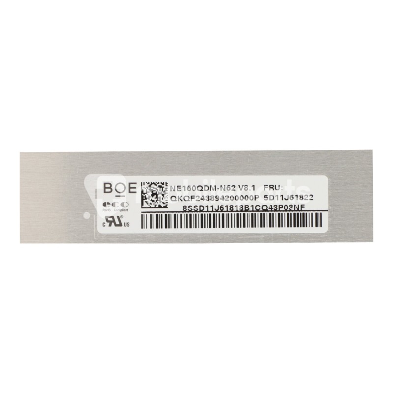 Lcd Screen Non-Touch Matte Laptop NE160QDM-N62 V8.0 16.0 Inch (40 Pin)