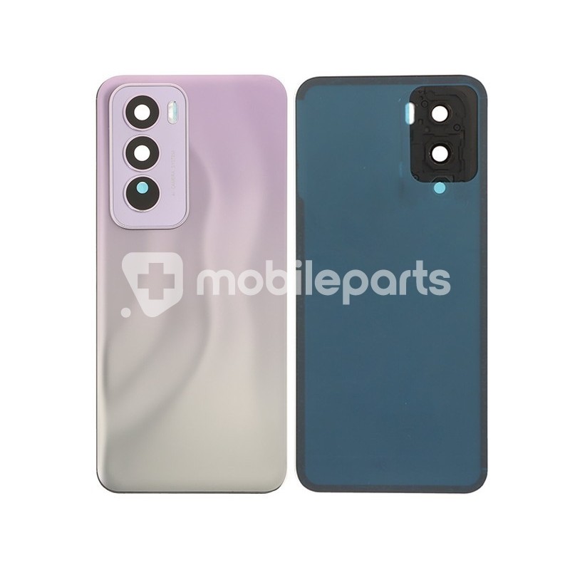 Back Cover + Rear Camera Glass Nebula Silver OPPO Reno 12 Pro 5G (No Logo)