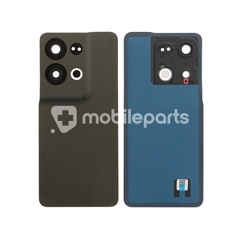 Retro Cover Glazed Black OPPO Reno 8 Pro 5G (No Logo)