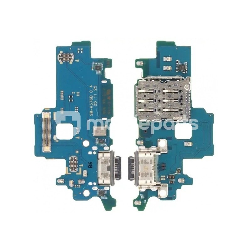 Charging Connector + Board Samsung SM-A376 A37 (Ori)