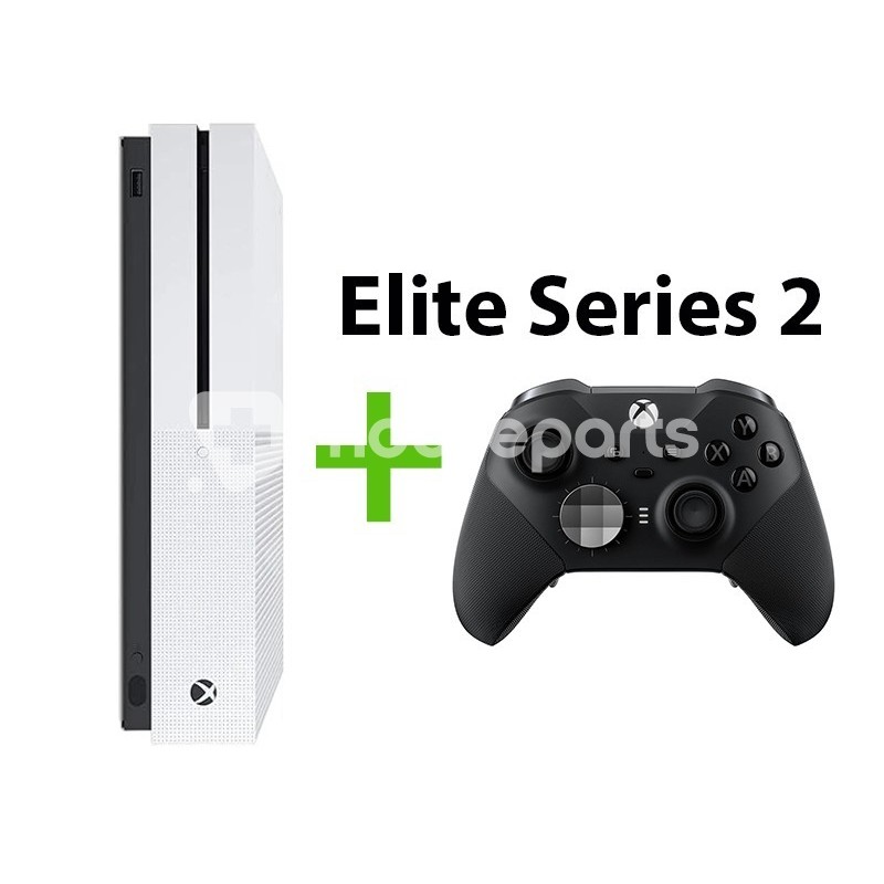 Xbox One S 1TB (1681) + Controller Elite 2