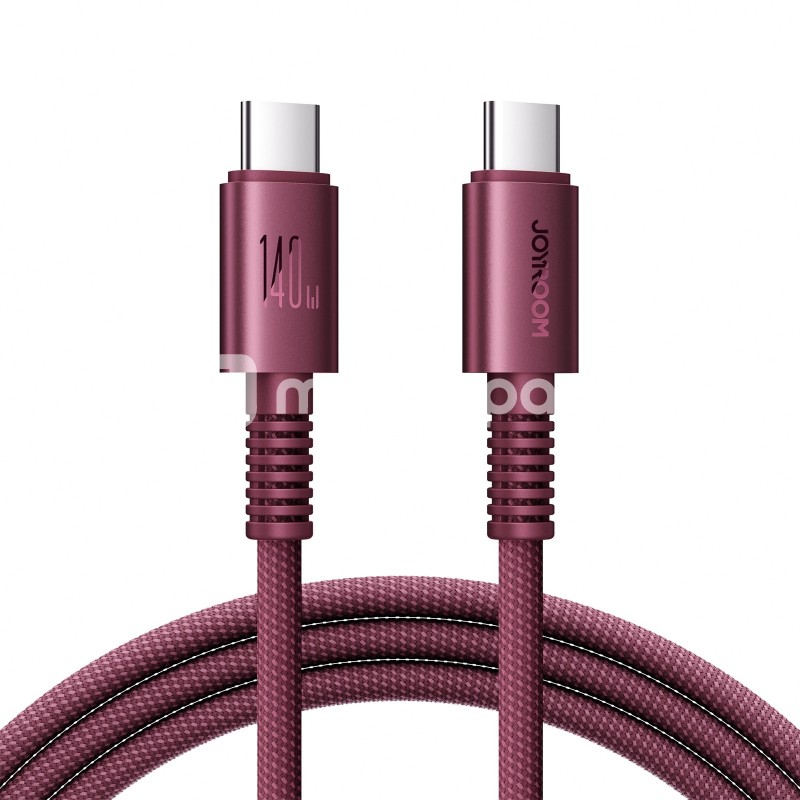 Joyrrom AC40 Fast Charging Cable Type-C to Type-C 140W 1m Dark Cherry