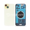 Rear Cover Yellow + Holder + Magnetism Ring iPhone 15 Plus No Logo