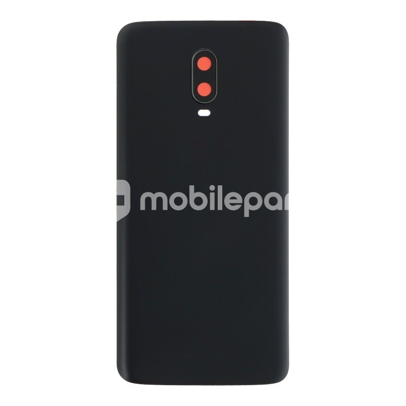 Back Cover Matte Black + Camera Lens Oneplus 6T