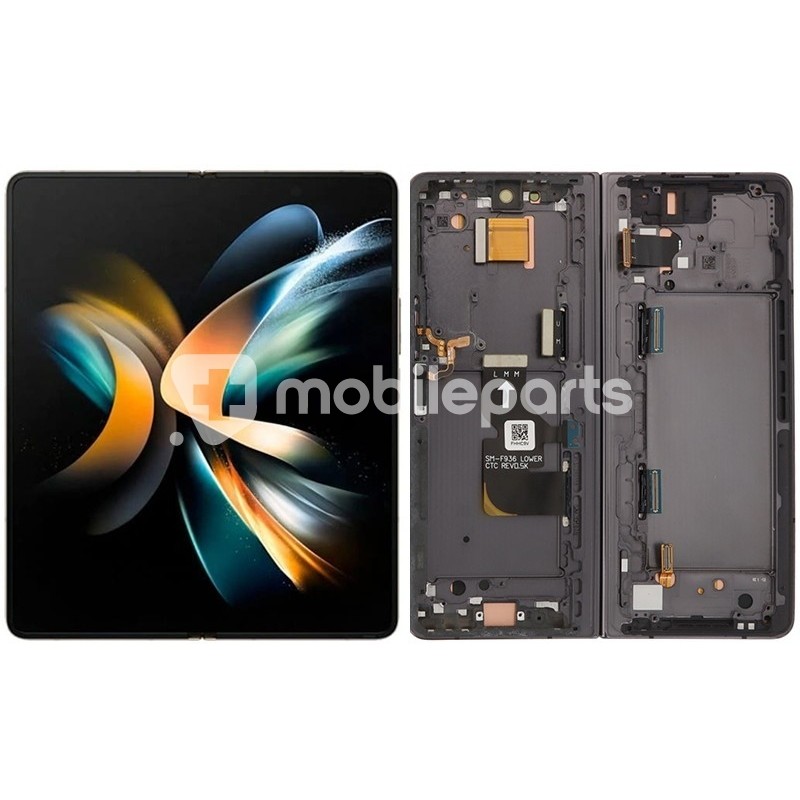 Display Touch + Frame Black Samsung SM-F936 Fold 4 (CG)