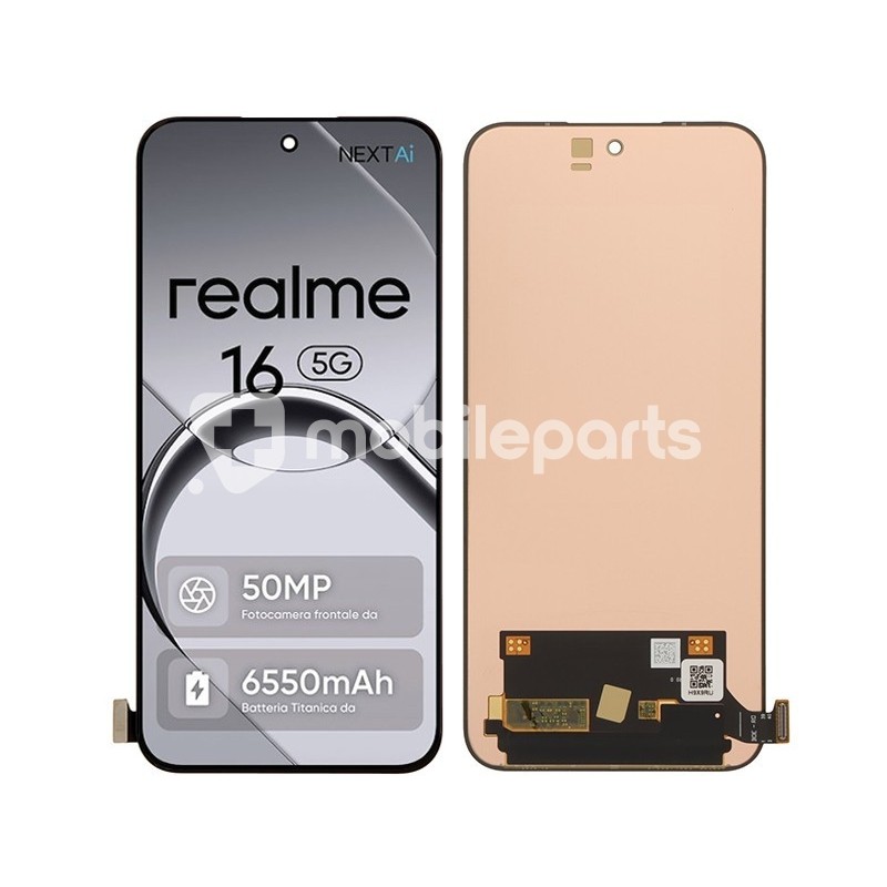 Display Touch Nero Realme 16 5G (PULLED)