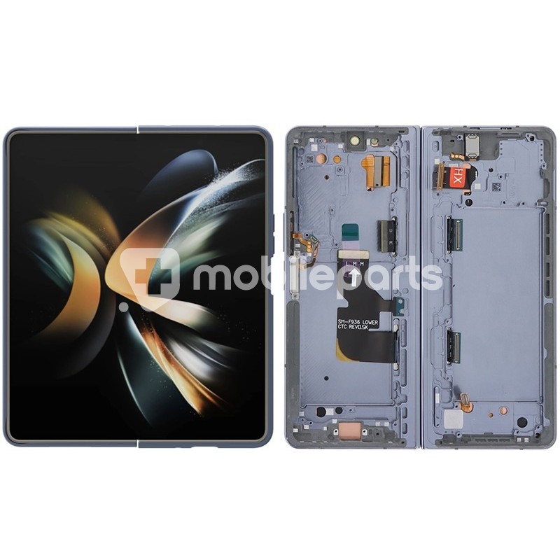 Display Touch + Frame Gray Green Samsung SM-F936 Fold 4 (CG)