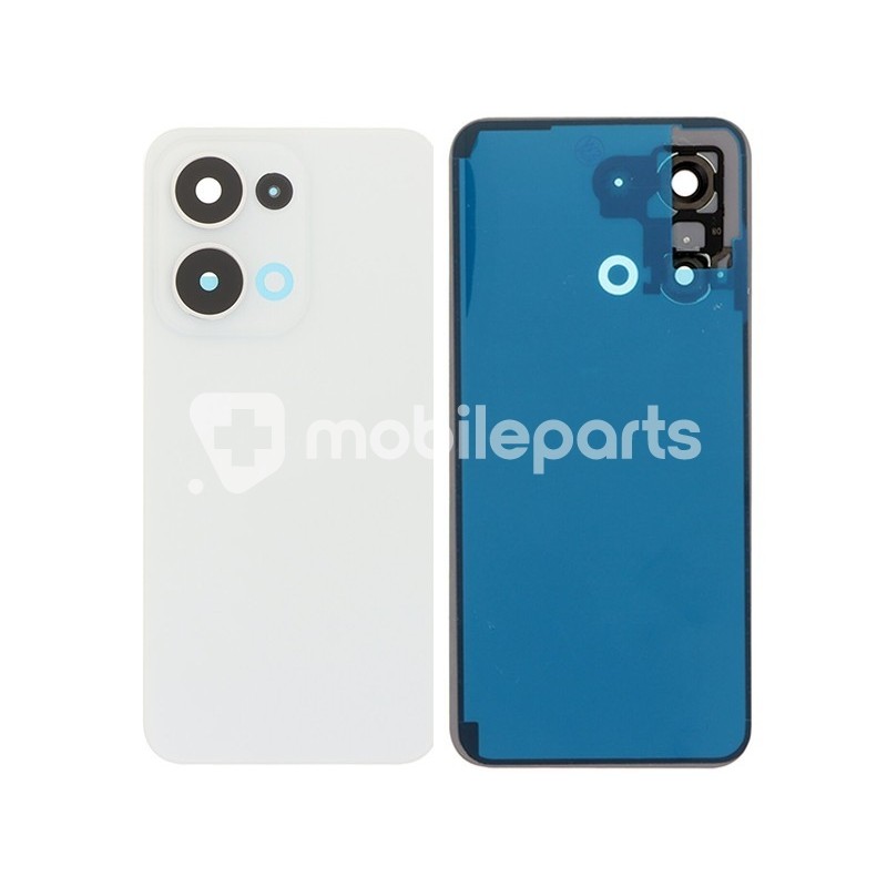 Back Cover White Feather OPPO Reno13 5G (No Logo)